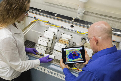 SwRI’s James Dante received the SERDP/ESTCP project of the year award 