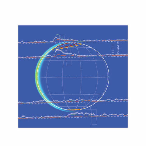Jovian auroral electron energy figure