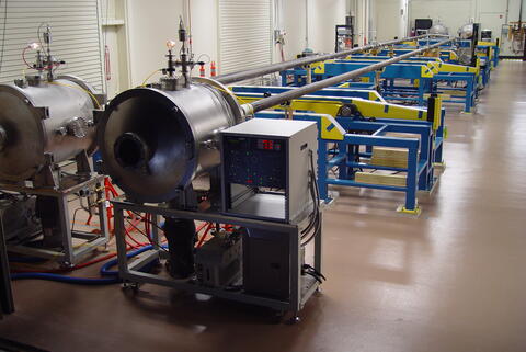 LotusFlo application facility in a large industrial room