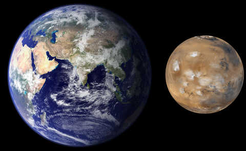 Southwest Research Institute scientists developed a new process in planetary formation modeling that explains the size and mass difference between the Earth and Mars. 