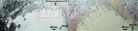 New Horizons imagery of the Sputnik Planitia