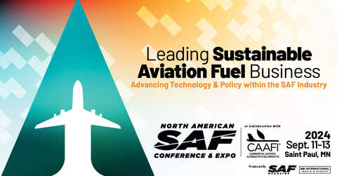 Go to event: North American Sustainable Aviation Fuel (SAF) Conference & Expo