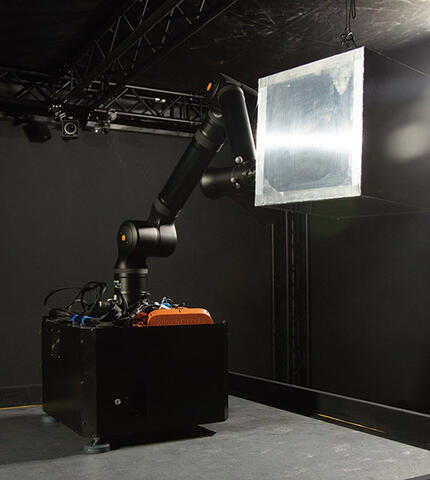 Robotics concerning shiny objects that could stymie many computer vision systems.