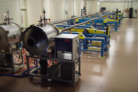 Superhydrophobic process equipment inside a lab