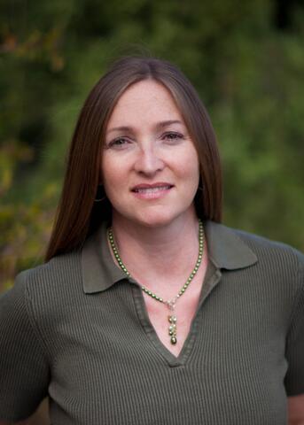 Outdoor portrait of Dr. Vicky Hamilton