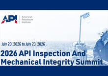 Go to event: API Inspection and Mechanical Integrity Summit
