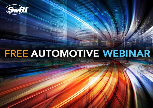 Go to SwRI Automotive Webinar