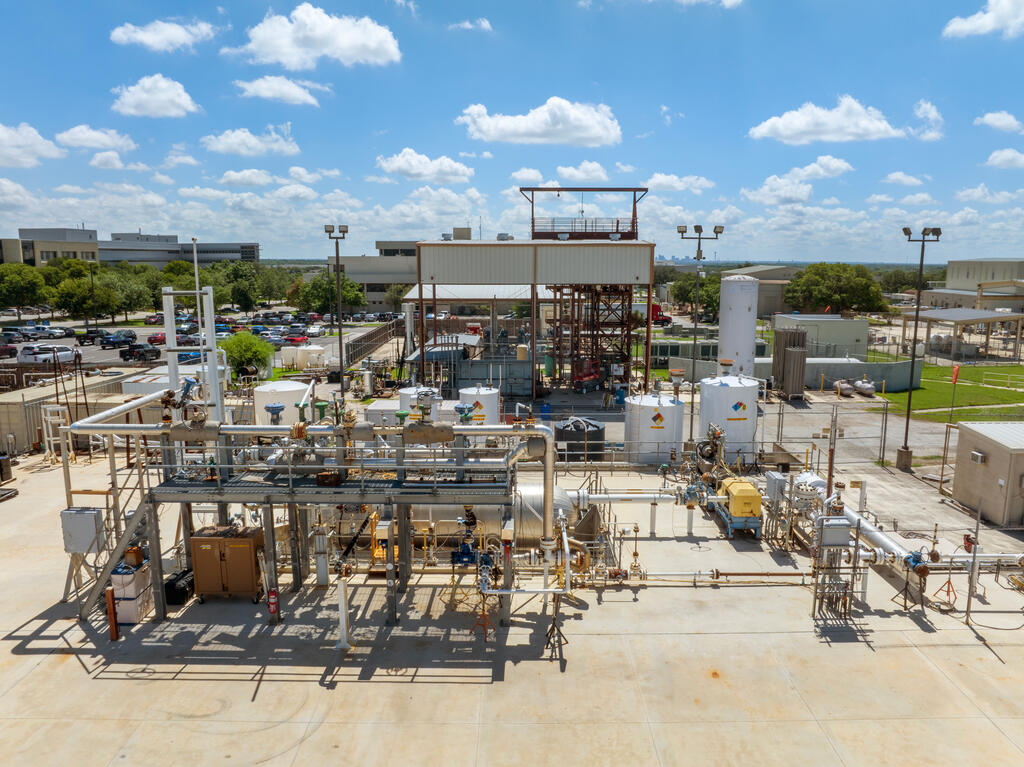 Ariel shot of SwRI Multiphaseflow Testing Facility