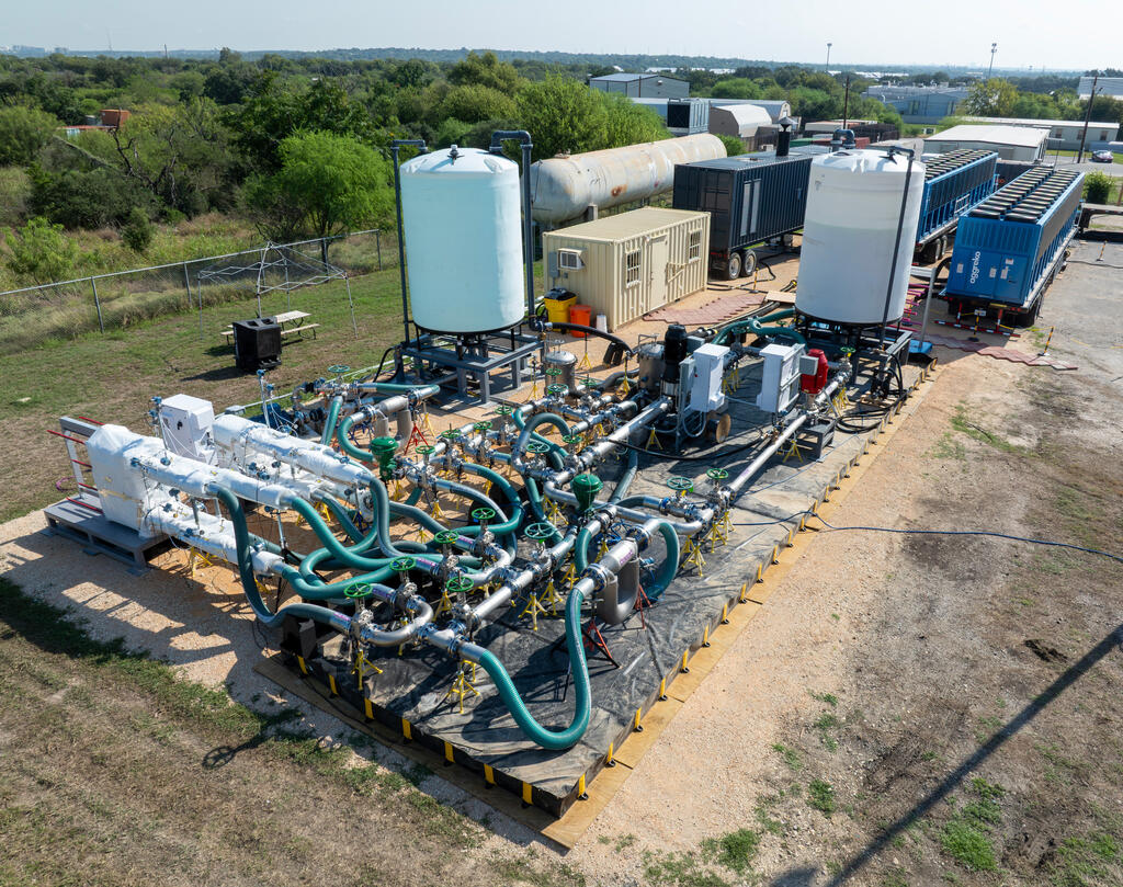 SwRI's large-scale heat exchanger test facility 