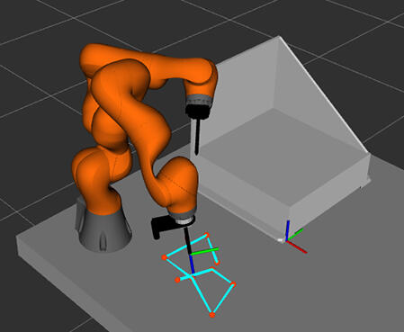 A graphical interface provides feedback during the programming process