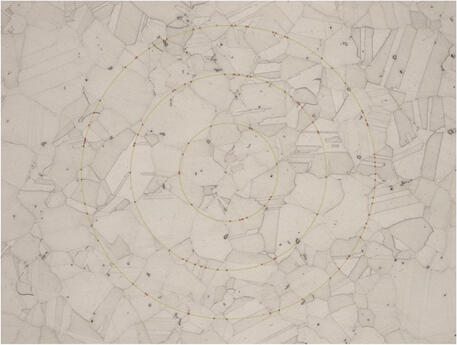 Microstructure of wrought Alloy 718