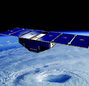 CYGNSS satellite constellation