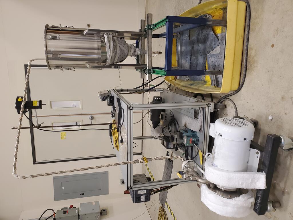 14-gallon EZ Flow pilot plant