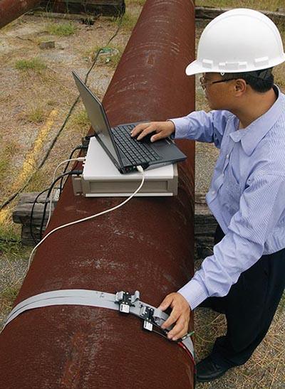 Magnetostricitve sensor inspection system