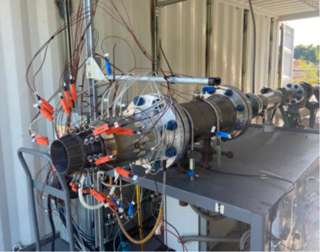 Gas turbine test facility