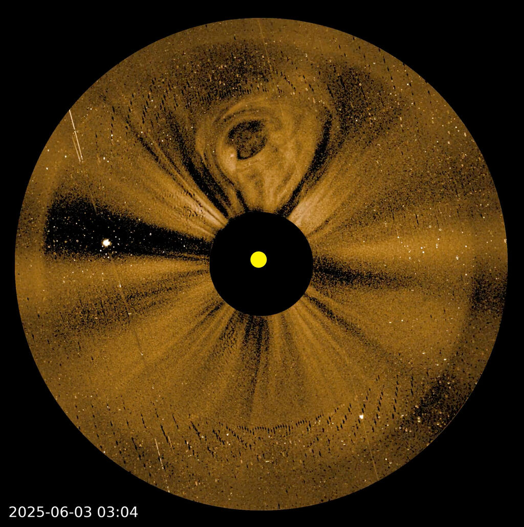 NASA’s PUNCH mission, led by SwRI, used its Narrow Field Imager (NFI) to collect images of solar activity. 