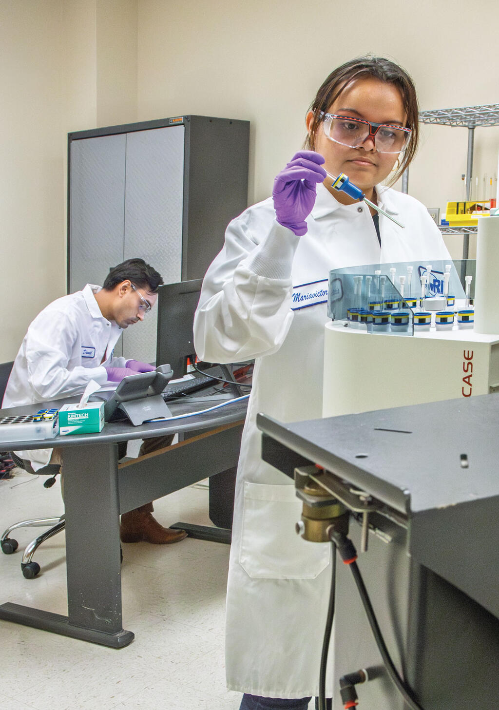 Nuclear Magnetic Resonance (NMR) lab