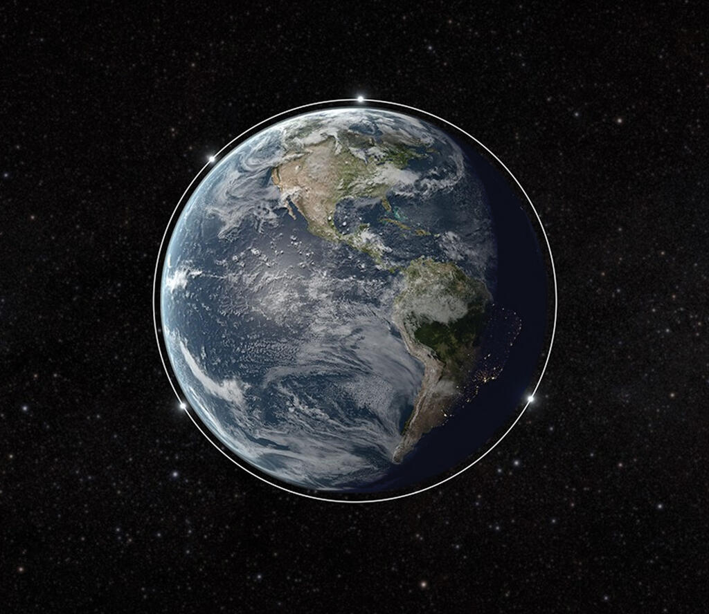 Visualization shows the four PUNCH spacecraft in their science orbits