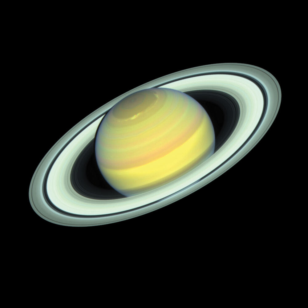 Saturn and rings